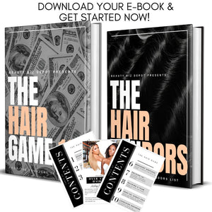 THE HAIR GAME 101 & VENDORS LIST!(E-BOOK) HOW TO START YOUR OWN SUCCESSFUL HAIR COMPANY!