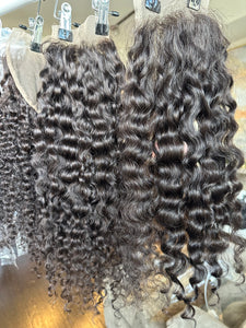 Indian Loose Curly lace 4x4  Closure