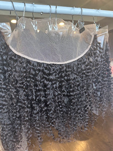 Brazilian Tight Curly 13x4 Frontal