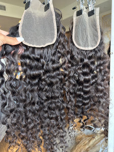 Indian Loose Curly lace 4x4  Closure