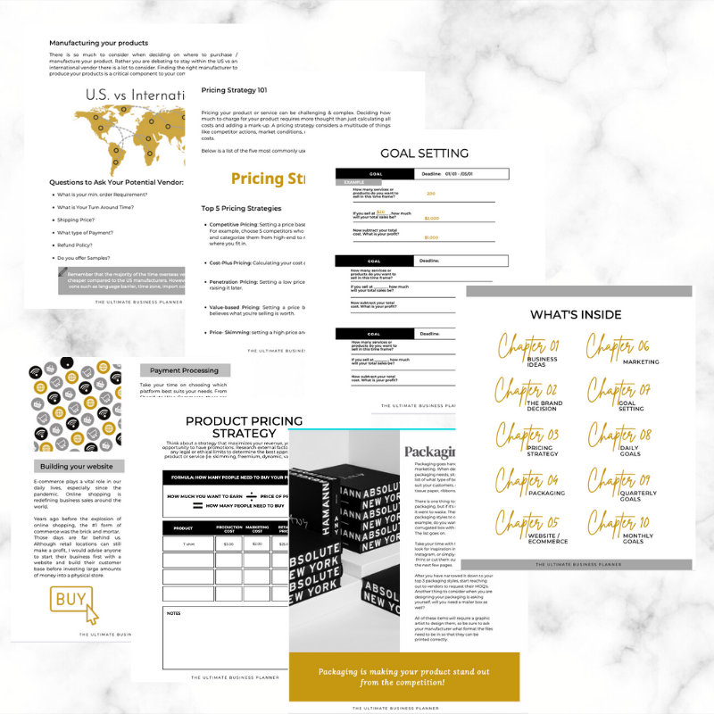 The Ultimate Business Planner